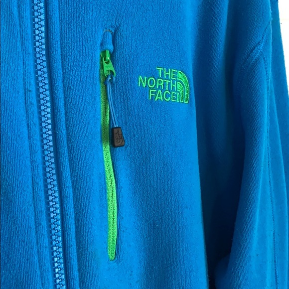 The North Face Men’s jacket blue green size medium - Picture 2 of 3
